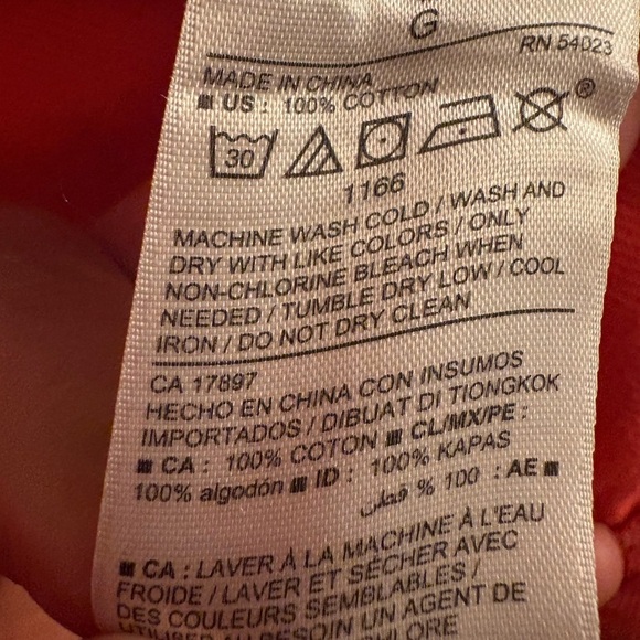 Old Navy Vibrant Orange Jean Jacket women’s size Large. - Picture 5 of 7